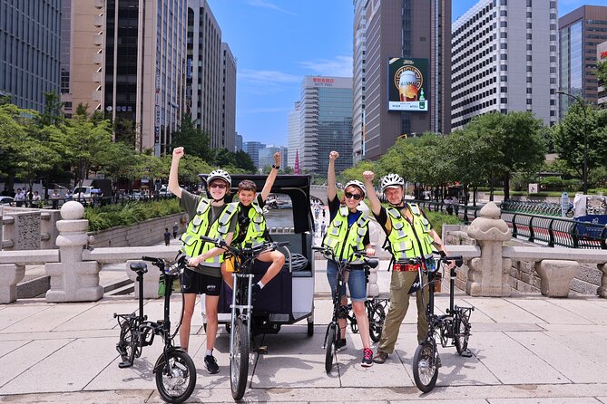 Afternoon E-bike tour and "Happy Hour" food and drinks - Meeting at Le Meiller Jongno: the part that makes or breaks comfort
