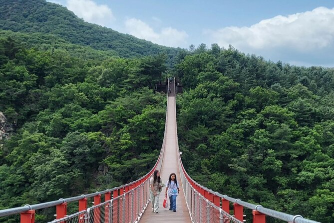 DMZ Tour Seoul to North Korea's 3rd Tunnel & Majang Lake Crossing - Bridge of Freedom: the crossing that carries POW return history