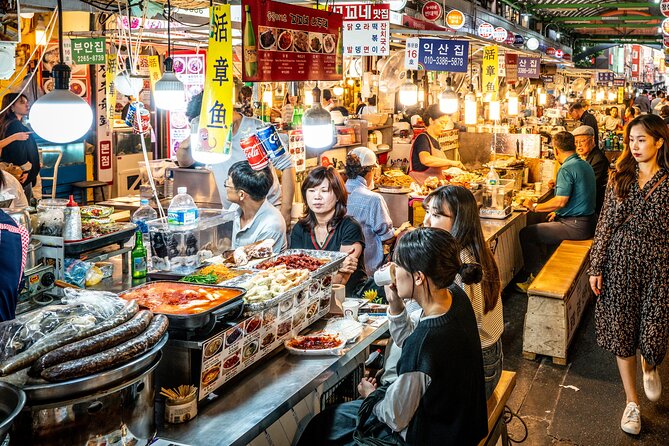 Flexible Private Guided Tour in Seoul (Optional Incheon Layover) - Kwangjang Market: where the food part is actually organized