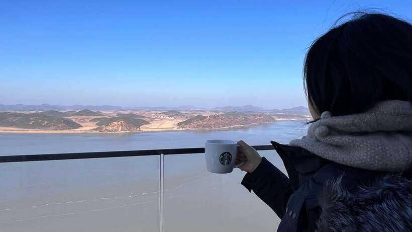 From Seoul: Aegibong Starbucks Observatory & DMZ View - Guides and transport: English explanations, smooth pickup, and calm pacing