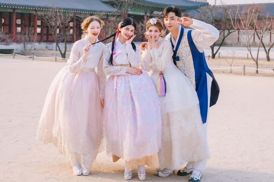 Gyeongbokgung Hanbok Experience at hanboknam - Hairstyling and inner skirt: why the included details matter