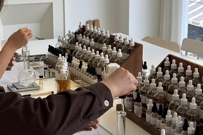 Make your K-scent perfume: Modern oneday class in Seoul - How the class works: olfactory pyramid and scent building blocks