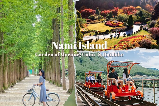 Nami Island & Garden of Morning Calm & Gangchon Railbike Tour - A smooth escape from Seoul: why this day tour works