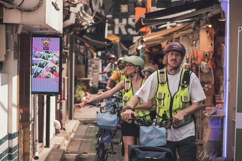 Seoul: Afternoon Ebike tour and "Happy Hour" food and drinks - Pedaling From Cheonggyecheon to Ikseon-dong’s Dessert Lanes