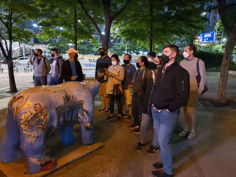 Seoul: Dark Side of the City and Ghost Stories Walking Tour - The palace portion: Japanese Colonial times and royal grounds