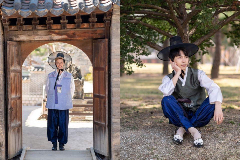 Seoul: Gyeongbok Palace with Gigibebe Hanbok Rental - What’s included: hair styling, dengi, handbag, and a locker you’ll actually use
