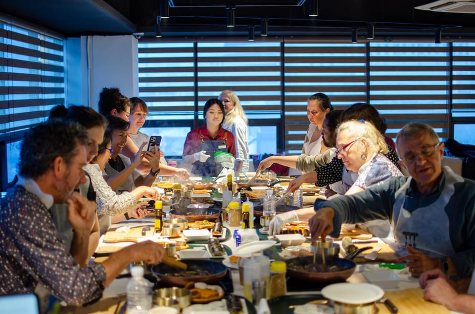 Seoul: Korean Cooking at Seoul Cooking Club! - The 150-Minute Flow: What You’ll Cook, Taste, and Build