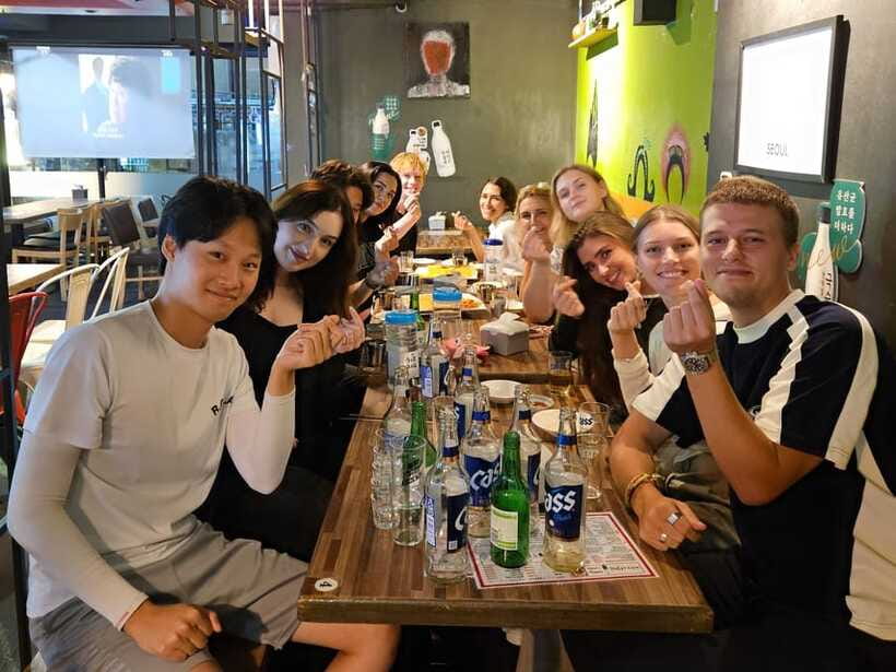Seoul: Korean Drinking Games Night (non-drinkers welcome) - Small Group Energy: Easier Friend-Making in Hongdae