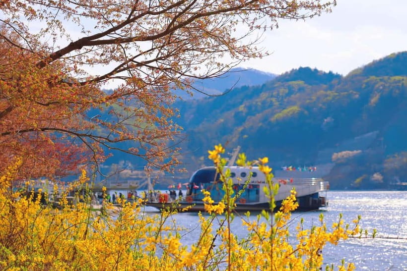 Seoul: Nami Island and Garden of Morning Calm opt Railbike - First stop energy: Garden of Morning Calm in 300,000 meters
