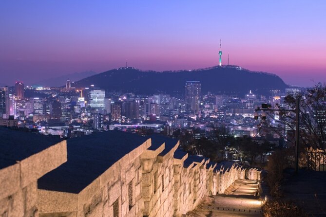 Seoul Night Tour (Gwangjang Market, Royal Palace and Naksan Park) - Cheonggyecheon Stream at Night: The City’s Lighted River Walk