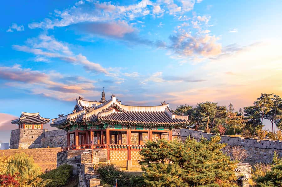 Seoul : Suwon Hwaseong Fortress+Starfield Library+Waujeongsa - Suwon in One Day: Fortress, Library, and Temple