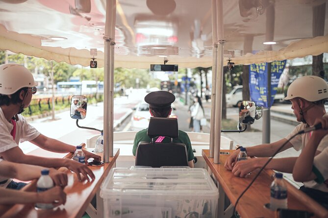 Seoul Tram Pedal Challenge - Gwanghwamun Square and the palace corridor you’ll recognize instantly