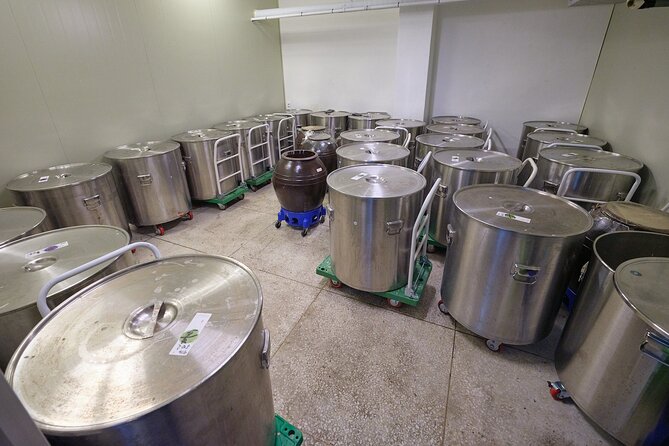 Soju Tasting at Distillery - story of 3 pigs - Meet Samhae Soju in Mapo-gu, then head underground