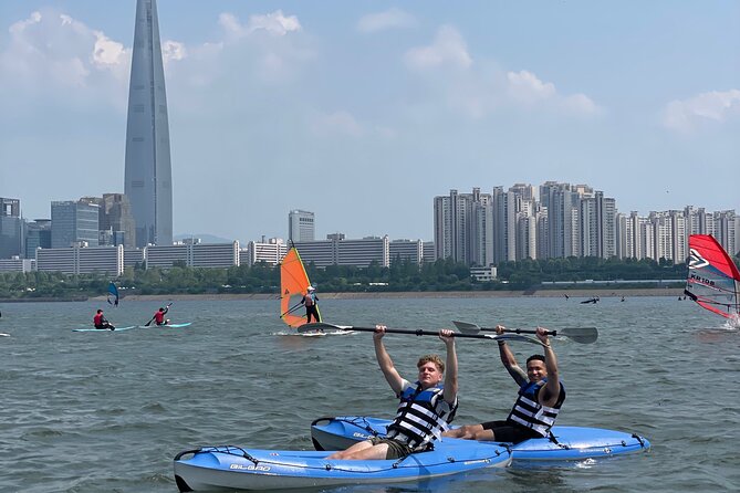 Stand Up Paddle Board (SUP) and Kayak Activities in Han River - Learning SUP or Kayak Without Stress (Mostly)